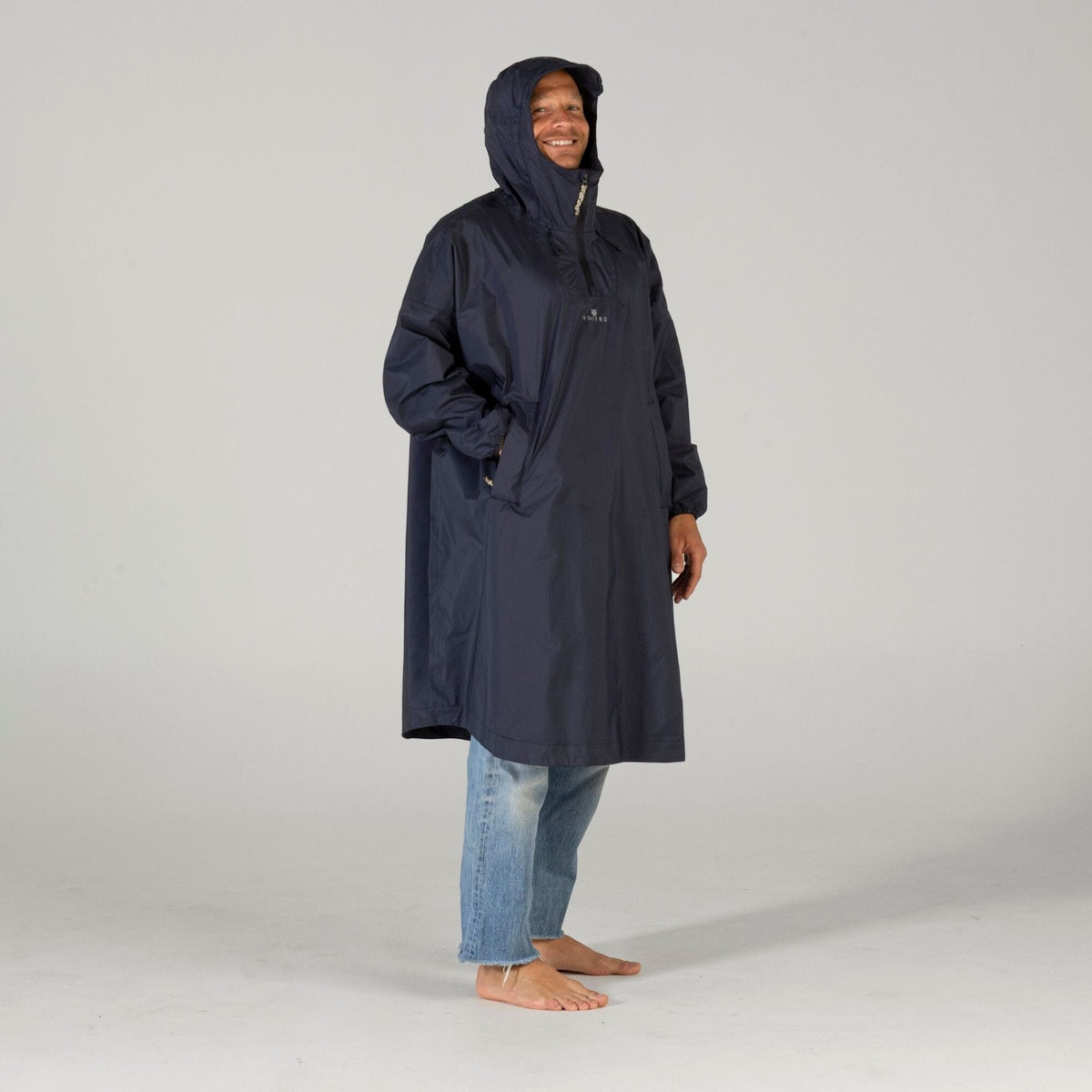 VOITED Rain Poncho 2.0 - Graphite Rainwear VOITED 