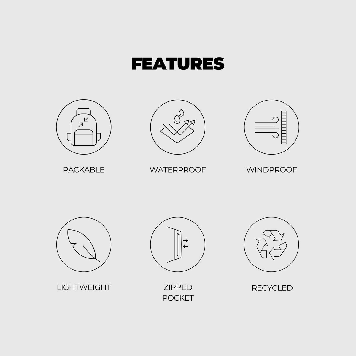 VOITED Rain Poncho 2.0 - Mountain Spring VOITED 