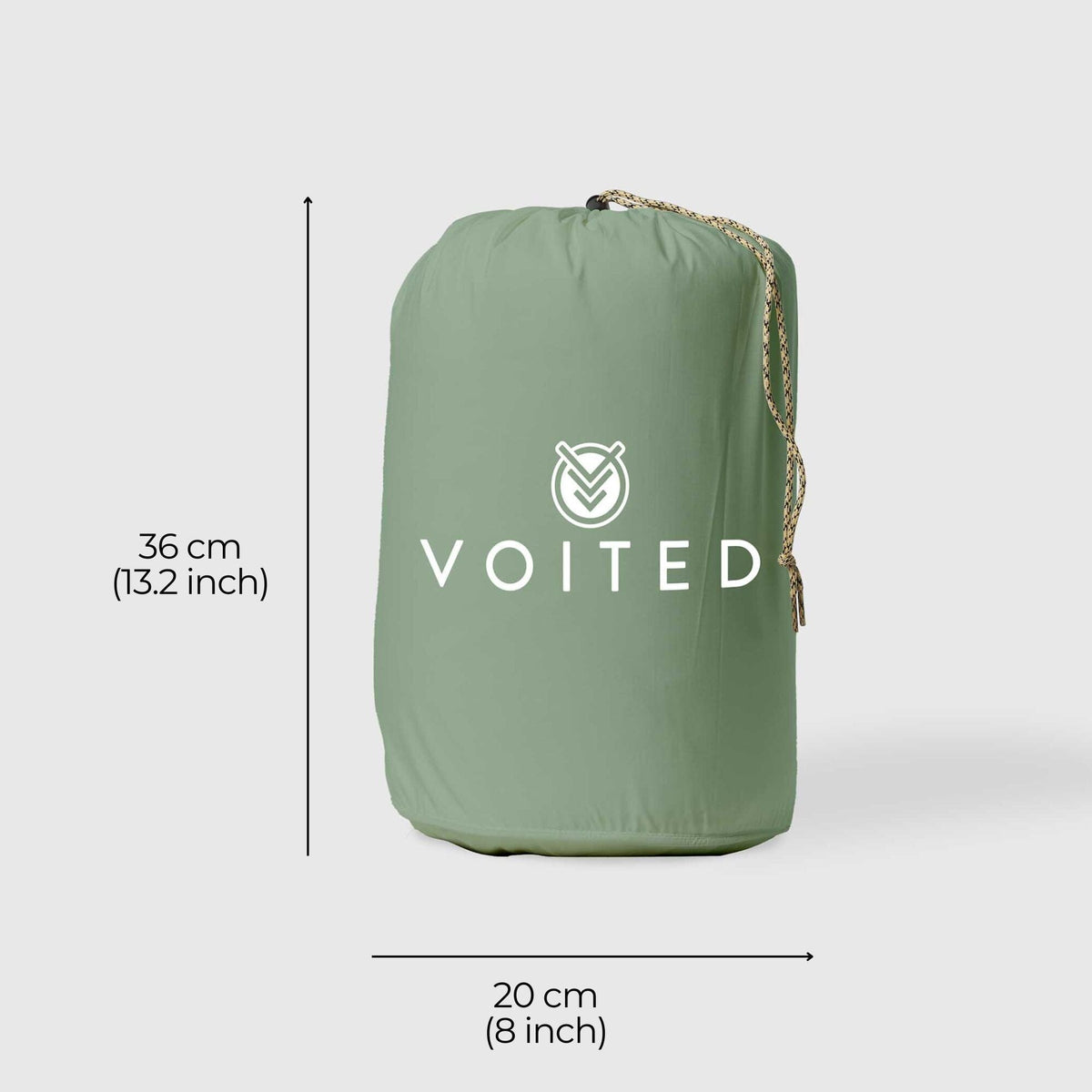 VOITED CloudTouch® Indoor/Outdoor Camping Blanket - Cameo Green Blankets VOITED 