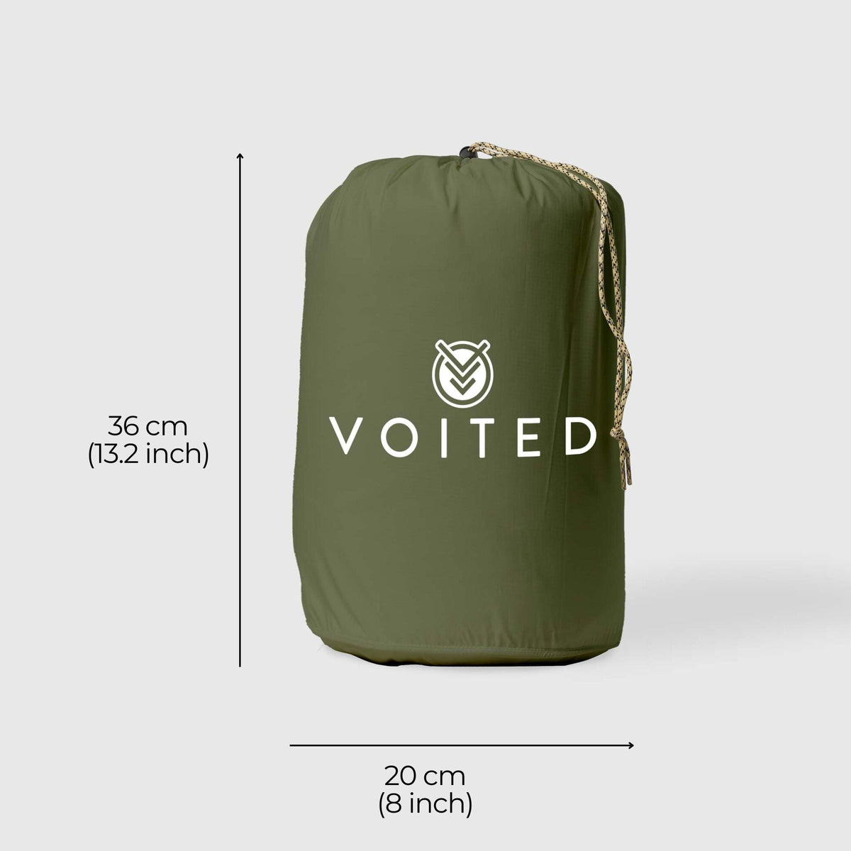 VOITED CloudTouch® Indoor/Outdoor Camping Blanket - Olive Blankets VOITED 