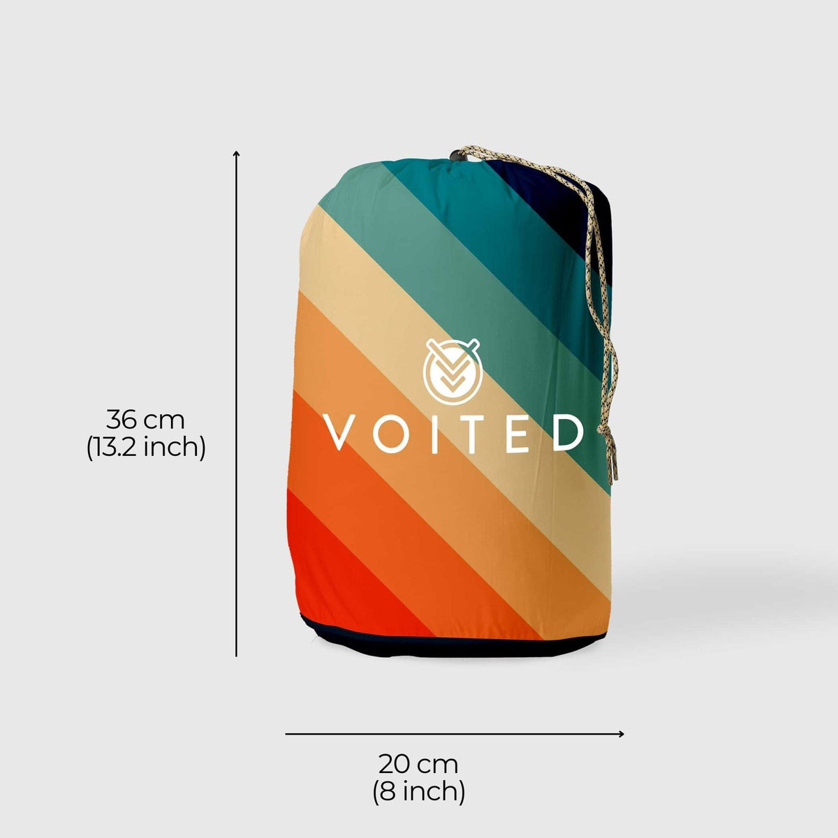 VOITED CloudTouch® Indoor/Outdoor Camping Blanket - Rainbow Blankets VOITED 