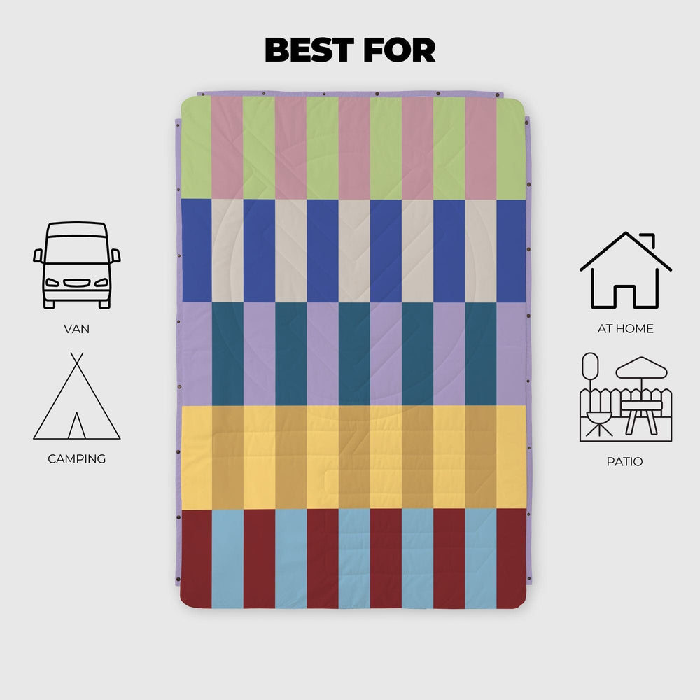 VOITED CloudTouch® Indoor/Outdoor Camping Blanket - Terra Blankets VOITED 