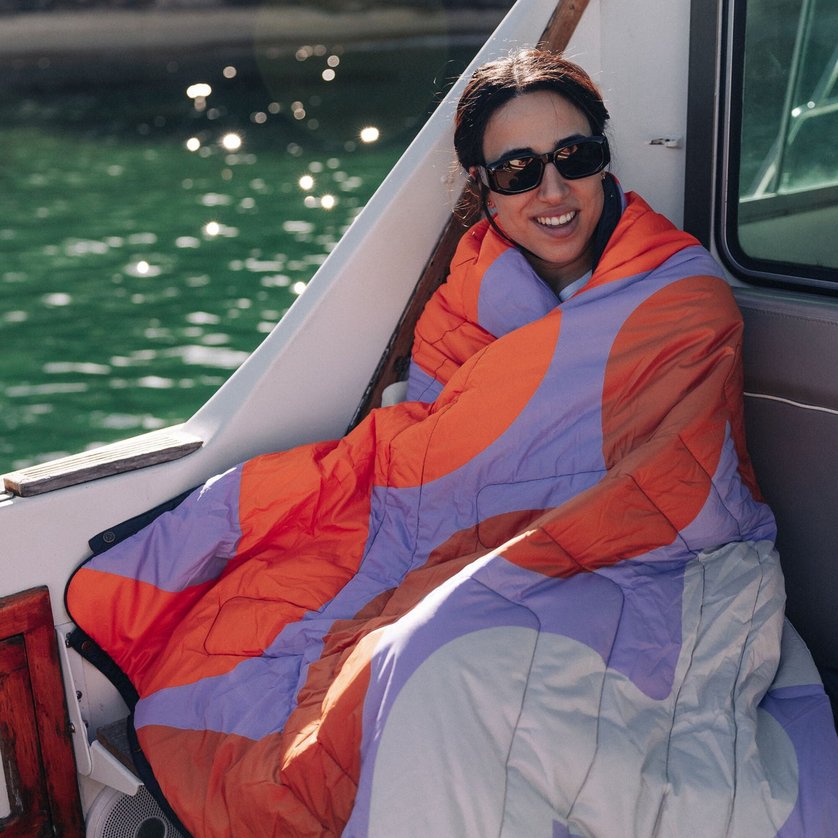 VOITED CloudTouch® Indoor/Outdoor Camping Blanket - Tide Blankets VOITED 