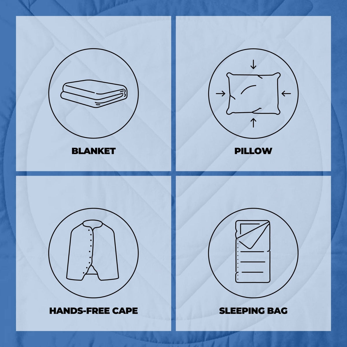 VOITED CloudTouch® Indoor/Outdoor Camping Blanket - Waterfall Blankets VOITED 