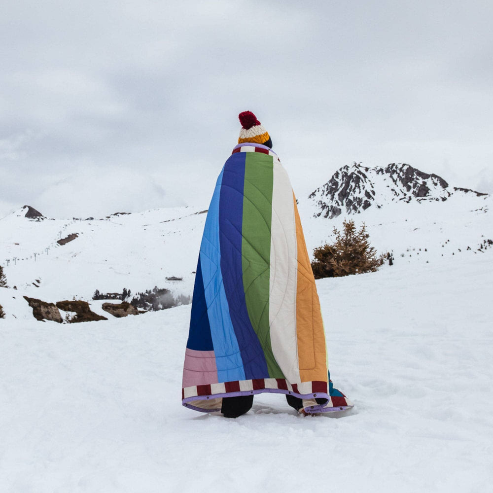 VOITED Fleece Outdoor Camping Blanket - Moon River Blankets VOITED 