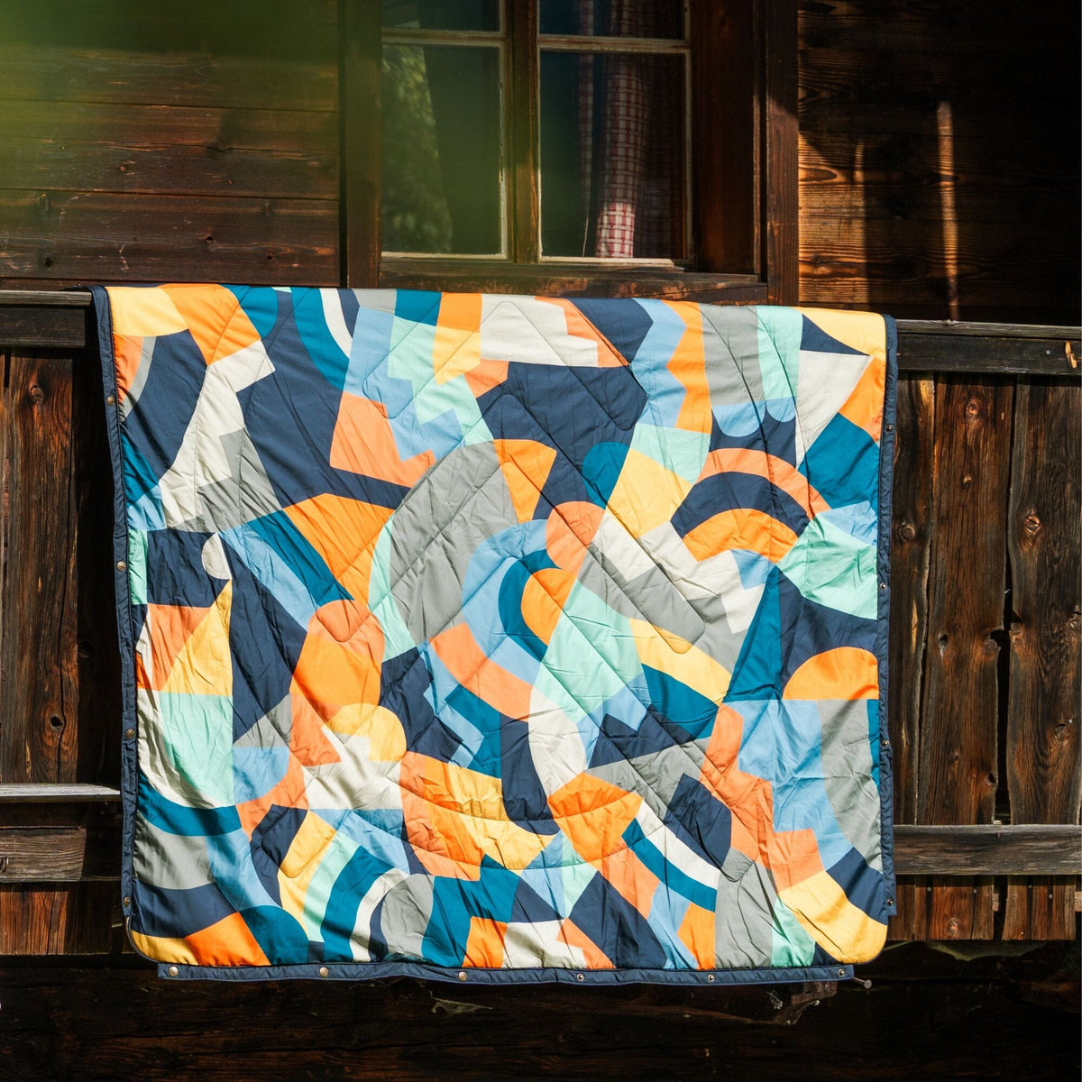 VOITED Mini Traveler Cream Indoor / Outdoor Camping Blanket - Farmers Market Blankets VOITED 