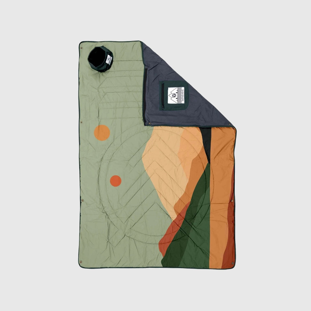 VOITED Quilted Premium Recycled Pet Blanket - Jasper Blankets VOITED 