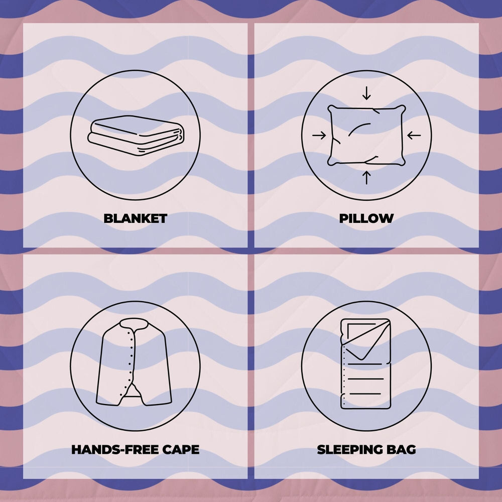 VOITED Recycled Ripstop Outdoor Camping Blanket - Breezy Blankets VOITED 