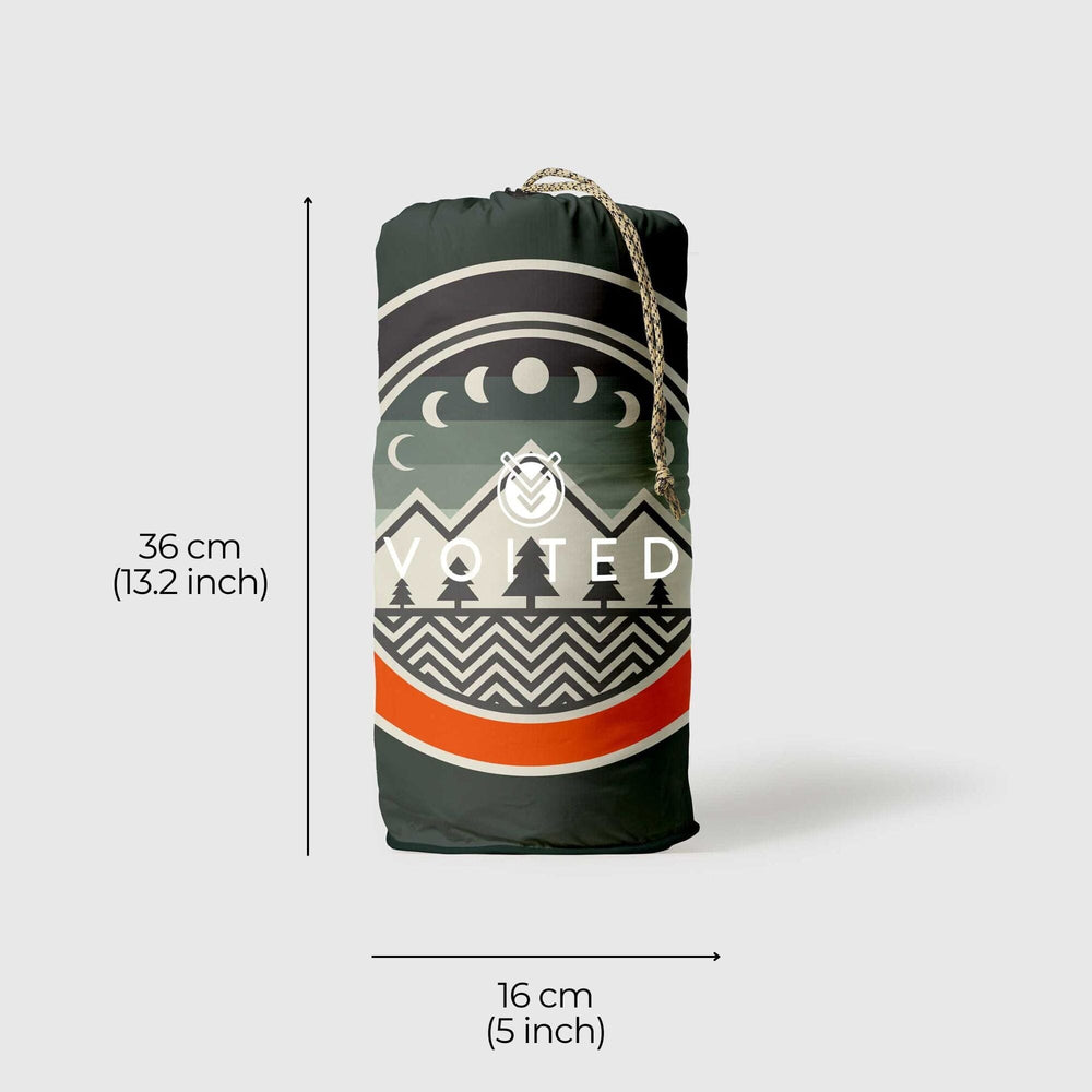 VOITED Recycled Ripstop Outdoor Camping Blanket - Camp Vibes / Greengabel Blankets VOITED 