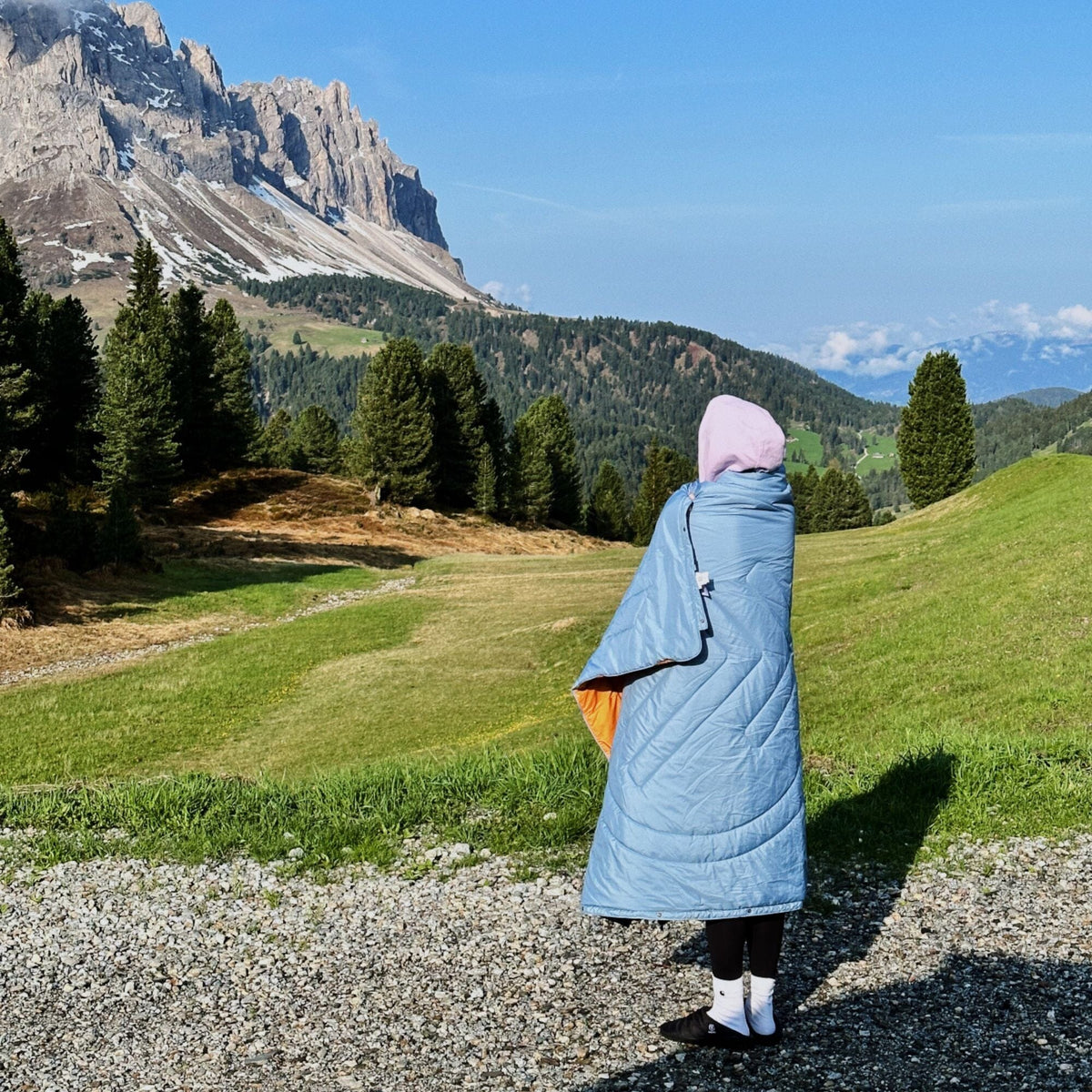 VOITED Recycled Ripstop Outdoor Camping Blanket - Mountain Spring/Sundial Blankets VOITED 