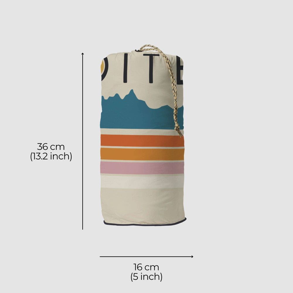 VOITED Recycled Ripstop Outdoor Camping Blanket - Snowy Peak Blankets VOITED 