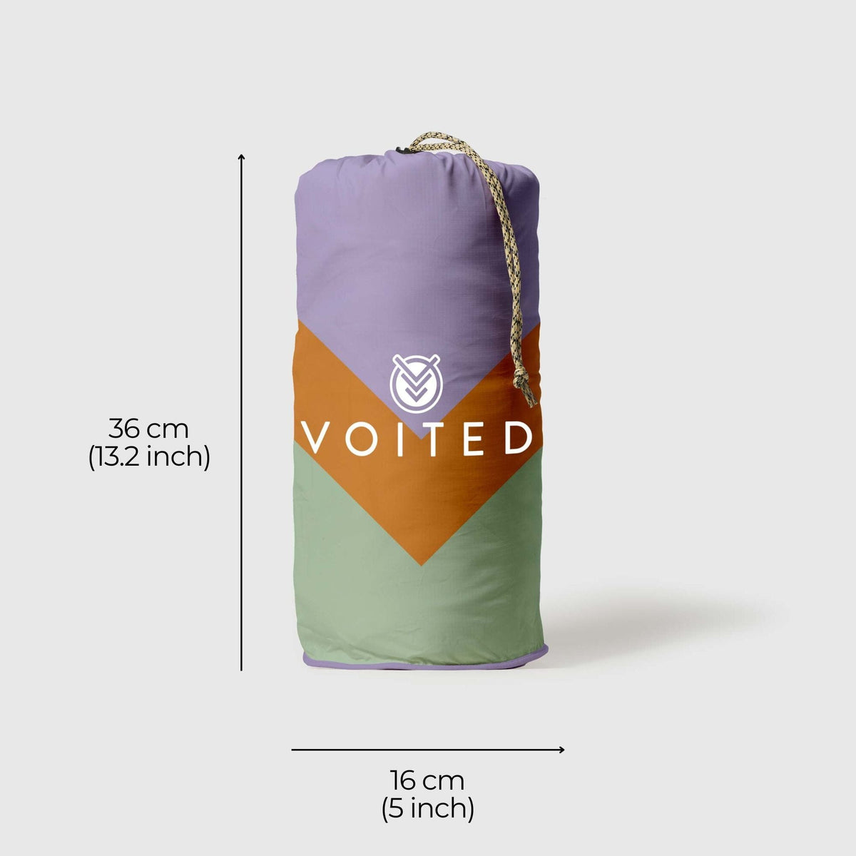 VOITED Recycled Ripstop Outdoor Camping Blanket - Spring Break/Digital Lavender Blankets VOITED 