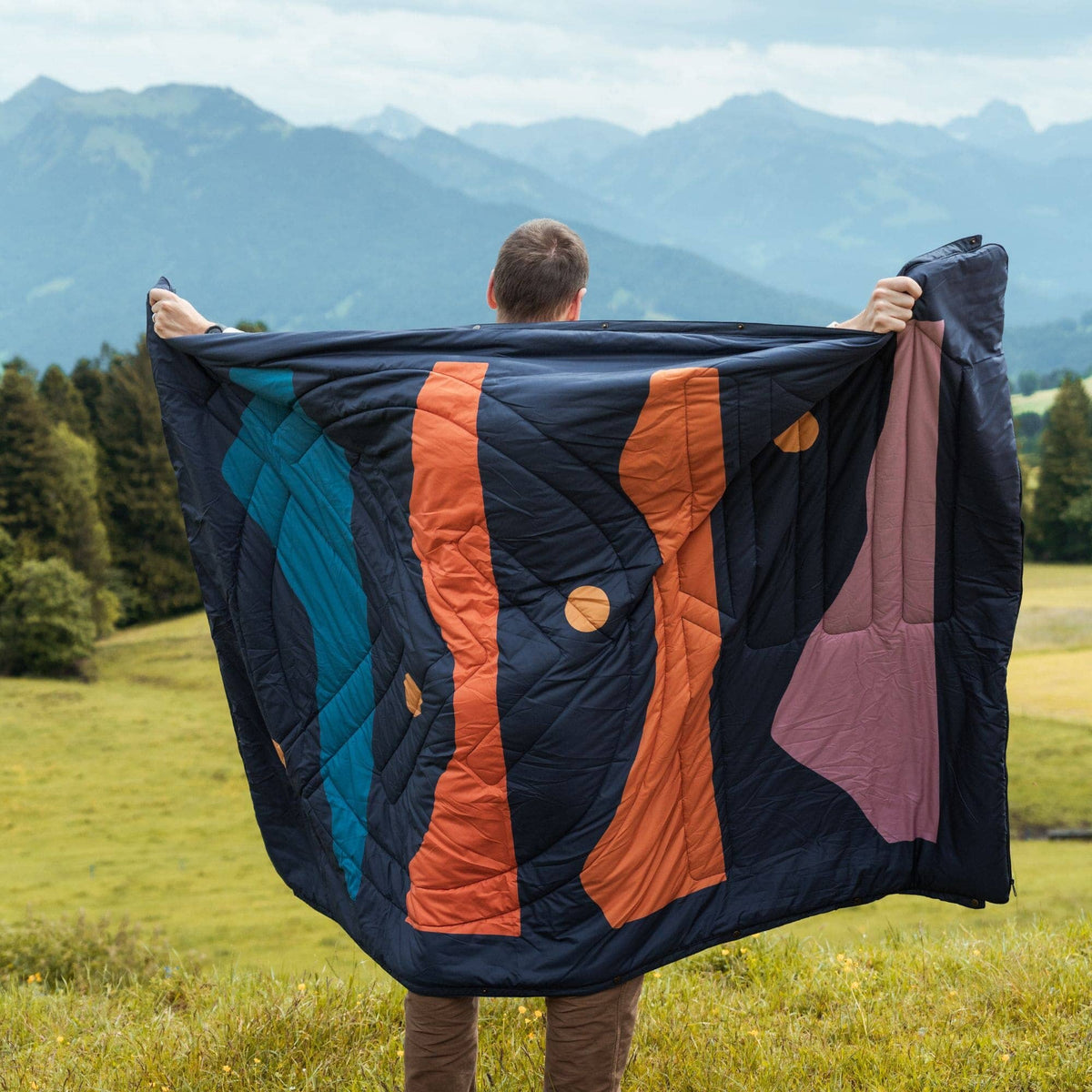 VOITED Recycled Ripstop Outdoor Camping Blanket - Trailtrekker Blankets VOITED 
