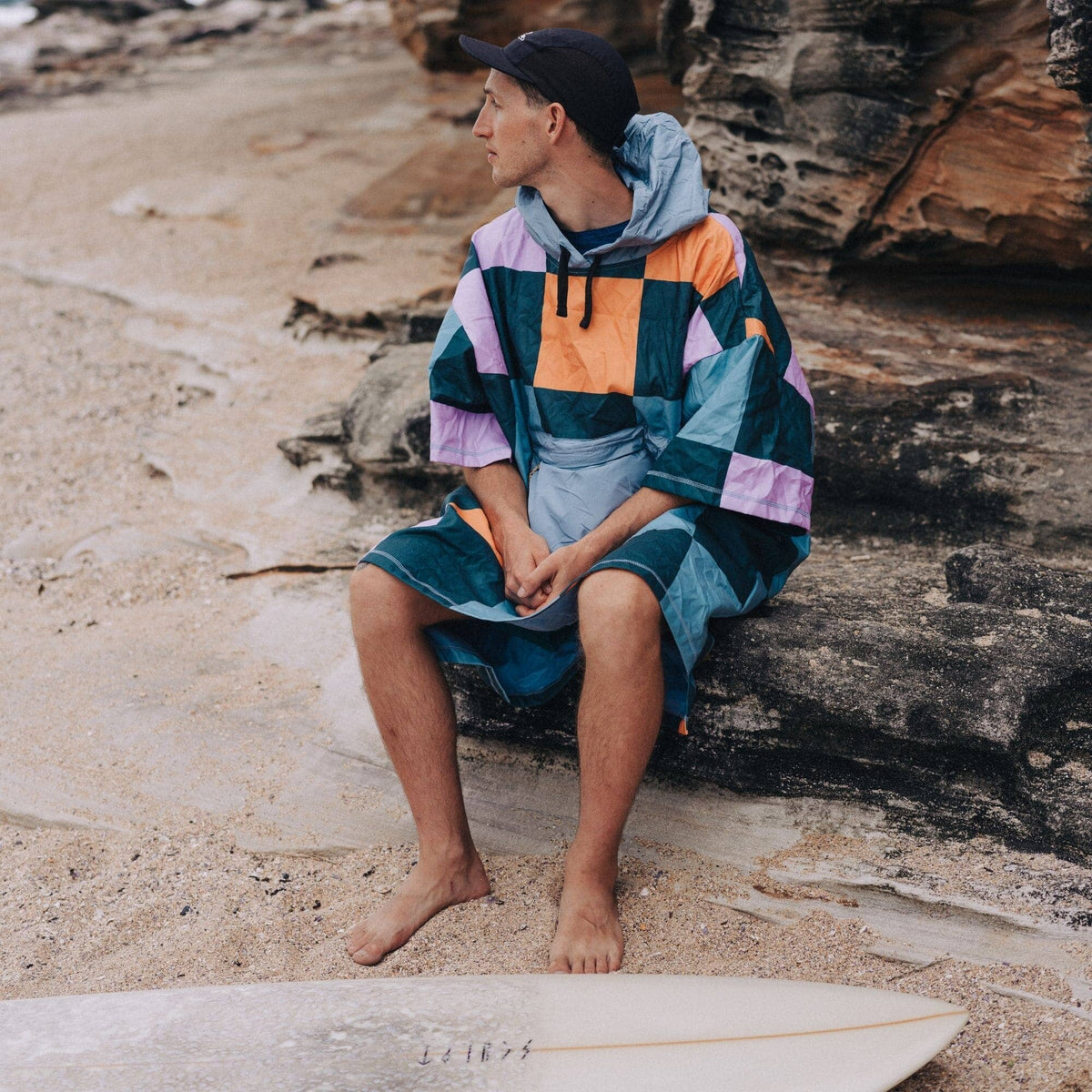 VOITED Micro Fleece Poncho - Cheeckers Changewear VOITED 