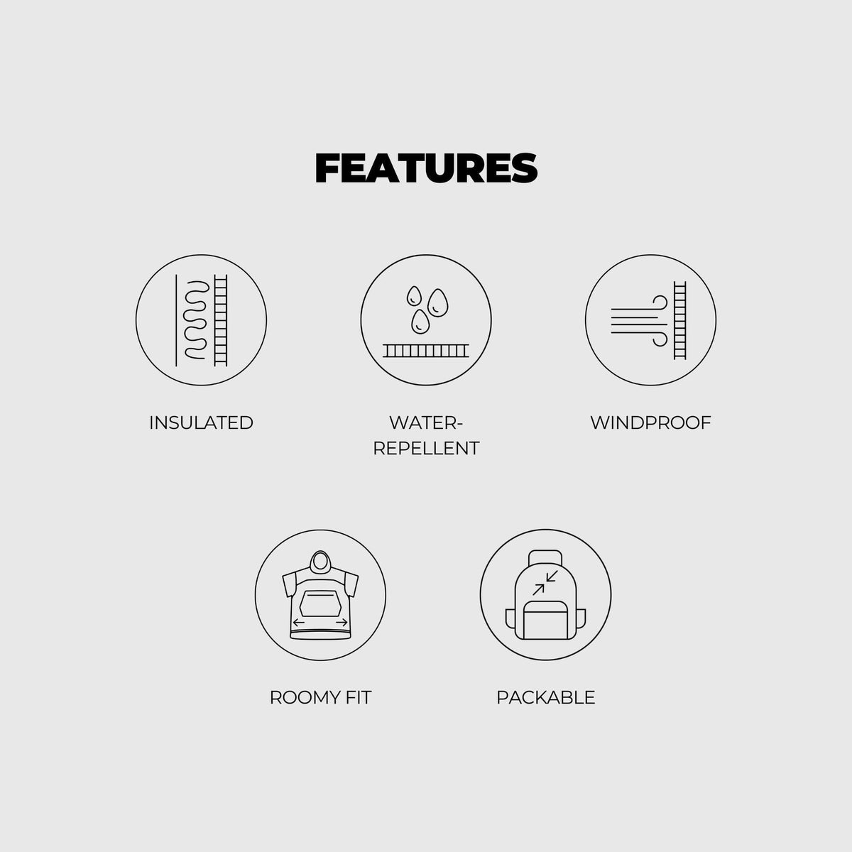 VOITED 3rd Edition Outdoor Poncho for Surfing, Camping, Vanlife & Wild Swimming - Wavecheck Changewear VOITED 