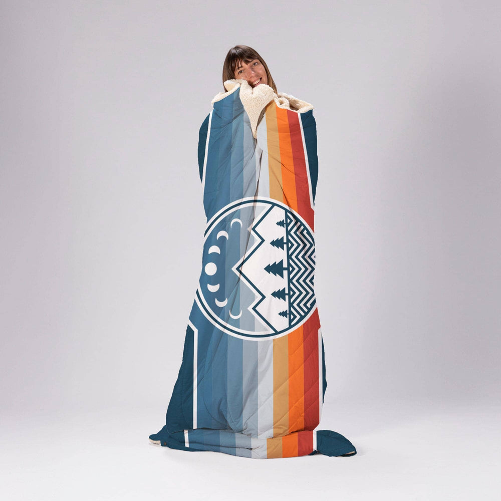 VOITED Queen CloudTouch® Indoor/Outdoor Camping Blanket - Camp Vibes Two Blankets VOITED 