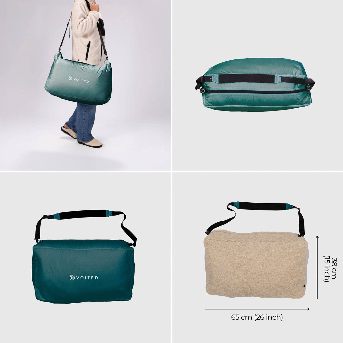 VOITED Queen CloudTouch® Indoor/Outdoor Camping Blanket - Day & Night Blankets VOITED 