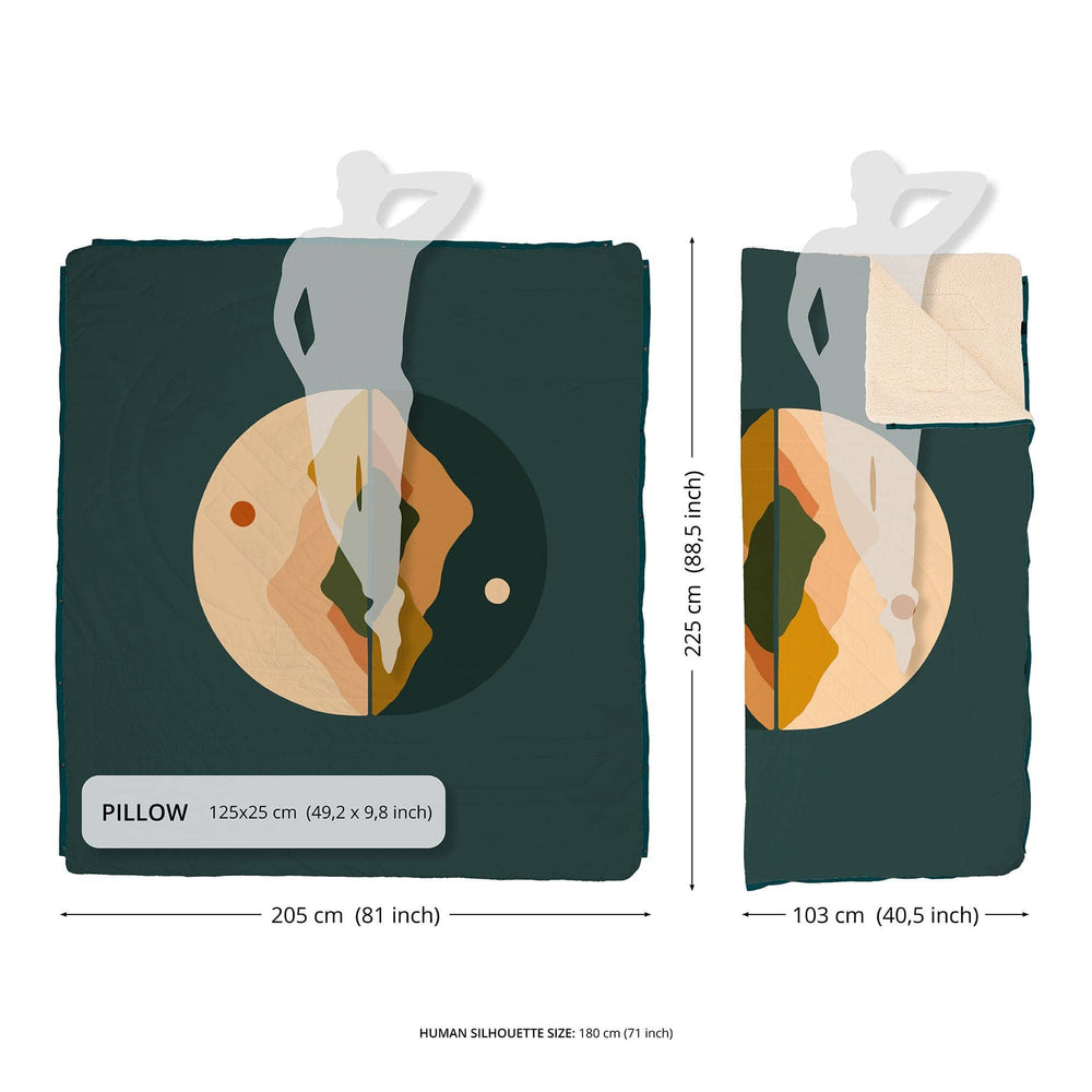 VOITED Queen CloudTouch® Indoor/Outdoor Camping Blanket - Day & Night Blankets VOITED 