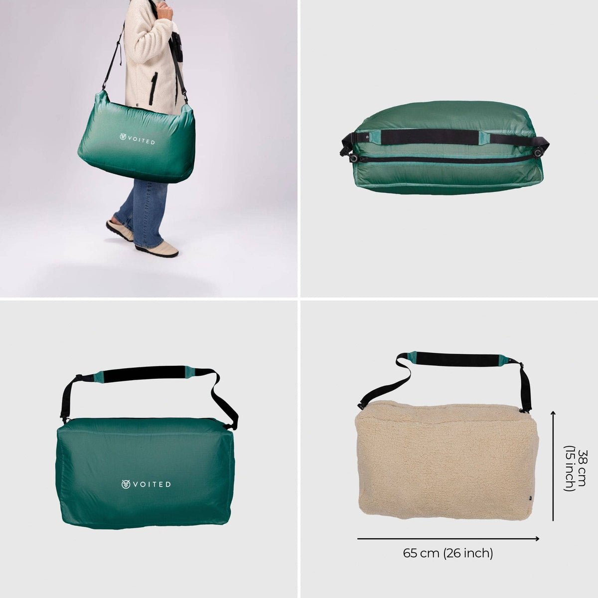 VOITED Queen CloudTouch® Indoor/Outdoor Camping Blanket - Jasper Blankets VOITED 