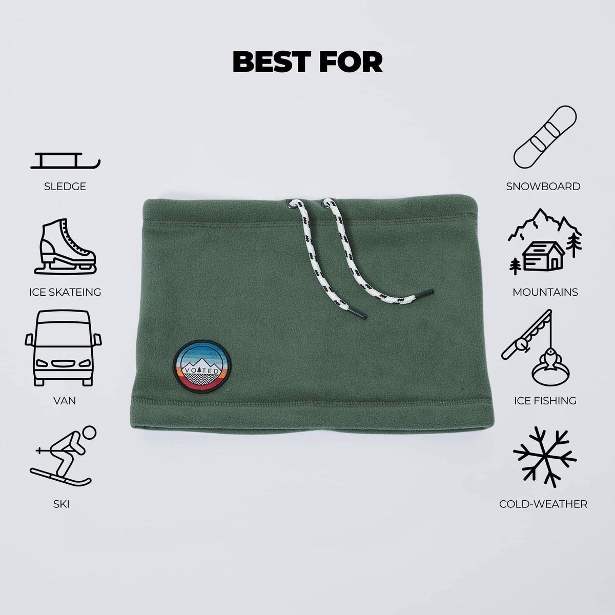 VOITED Snood - Dark Forest Accessories VOITED 